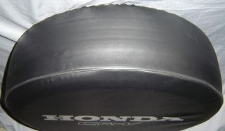 Sparecover® ABC Series Honda 27" CR V Tire Cover Silver Metallic Logo
