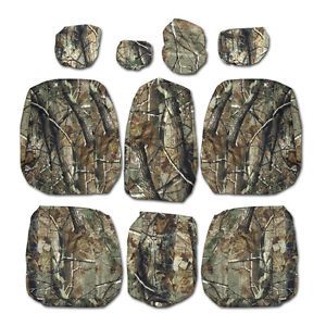 Ford F150 Custom Fit Front Seat Cover Genuine Realtree Camo 2012 2013 2014