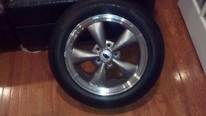 2001 2007 Ford Mustang GT Bullitt 17 Wheels Rims Pirelli Tires Caps Set of 4