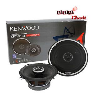 Kenwood Excelon KFC X133 5 1 4" 2 Way Car Speakers 2011 019048187543
