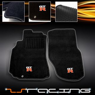 03 06 Infiniti G35 2dr JDM Black GT R Floor Mats Carpets Coupe