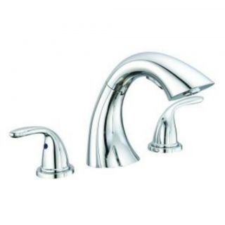 Glacier Bay Builders 2 Handle Roman Tub Faucet with Hand Shower 477427