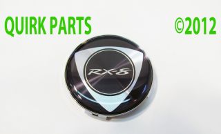 2004 2011 Mazda RX8 Single Wheel Center Cap Replacement Rotary Emblem Genuine OE