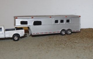 DCP Ertl Custom Horse Trailer Farm Toy 1 64