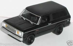 BLACK BANDIT 1977 77 DODGE RAMCHARGER / Rubber Tire / Pickup Truck 