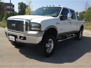 2006 Ford F 250 Super Duty King Ranch Crew Cab FX4 6 0L Diesel with EXTRAS