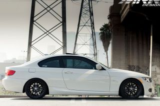 19" MRR GT 7 GT7 Black Staggered Rims Wheels Fits BMW E92 E93 M3