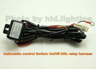 LED Daytime Running Light DRL Relay Harness Automatic on Off Control Hummer SMD