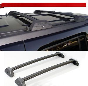 06 10 Hummer H3 Black OE Style Roof Rack Cross Bars Set w Lock H3T Luggage Key