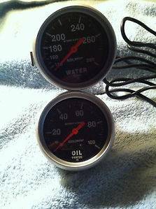 Pro Comp Auto Meter Gauges Water Oil Pressure