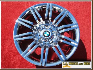 Exchange Set of 4 New Chrome 19" BMW 550i Sport E60 M5 Wheels Rims 59554