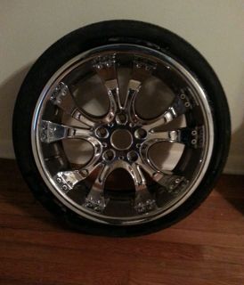 18 inch Chrome Rims and Tires