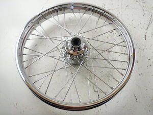 Harley New Front Laced Wheel 21" x 2 15" Chrome 43671 84B
