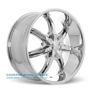 18" U2 35S Wheels Rims and Tire Package Chrome 5x114 3 5x112 Altima Accord 17 20