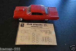 AMT 1964 64 Chevy Impala Model Car Kit Parts Project Rebuilder