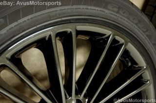 2014 Ford Fusion 18" Factory Wheels Tires Black Chrome 2013 Focus Taurus