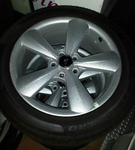 New 2014 Mustang GT 18" Factory Wheels Tires Pirelli 235 50 18