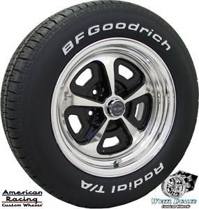 15x7 15x8 American Racing VN500 Wheels BFG Tires in Stock Ford Mustang 1965