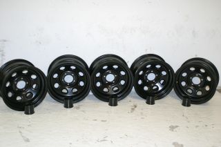 5 Black Rock 997 Wheels 15x8 5x4 5 87 06 Jeep Wrangler YJ TJ XJ ZJ Cherokee