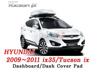 Hyundai 2009 2011 IX35 Tucson IX Dashboard Dash Sun Cover Pad Mat Carpet Car