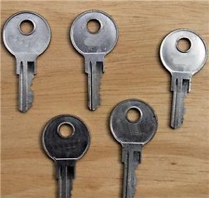 Keys to Fit T Handles RV's Truck Cap Topper Tool Boxes