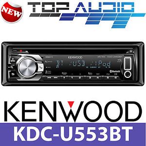 Kenwood KDC U553BT Bluetooth Car Radio Audio CD  Player Receiver