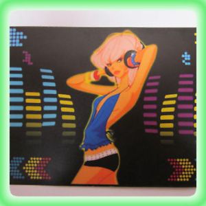5X 8" Colorful Sex Girl Car Sound Music Activated Equalizer Light Sticker Kit
