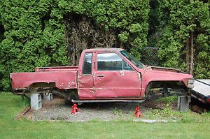 1986 Toyota Pickup Xtra Cab 4x4 Parts Truck Project