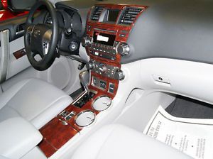 Volvo XC90 03 05 Interior Dashboard Dash Wood Trim Kit Parts 