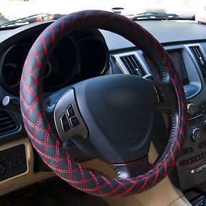 Car Steering Wheel Cover Red