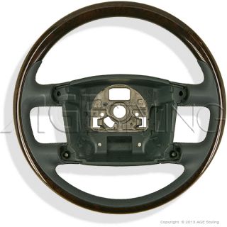 VW Touareg Phateon Wood Leather Steering Wheel New 3D0 419 091 R NKR
