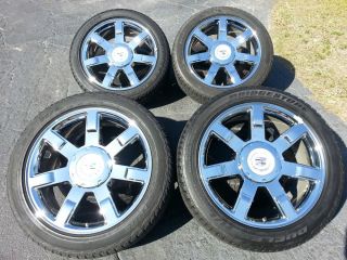 22" Cadillac Escalade Wheels Rims Tires Factory Chrome Wheels Rims 5309
