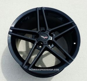 C6 Z06 Black Corvette Wheels