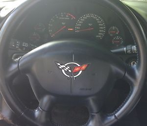 c5 corvette steering wheel emblem