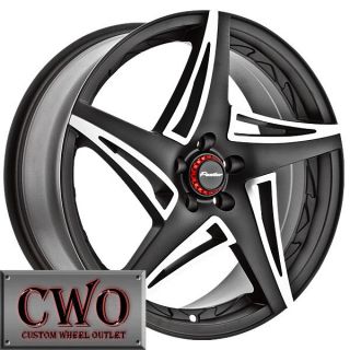 18 Black Panther Scream Wheels Rims 5x120 5 Lug cts BMW 1 3 Series Acura TL GTO