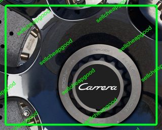 Porsche Carrera Wheel Rim Center Cap Cover Decals Stickers 911 964 993 996 997