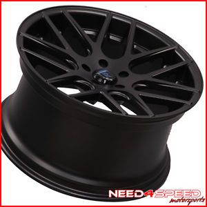20" Nissan 350Z Rohana RC26 Deep Concave Black Staggered Wheels Rims