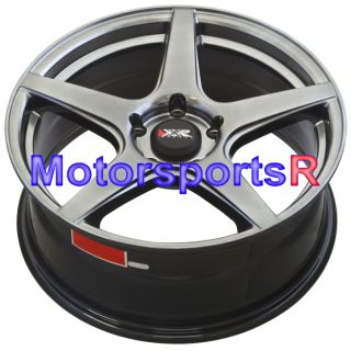 18 x 7 5 38 XXR 535 C Black Concave Wheels Rims 5x100 02 08 Subaru Impreza WRX