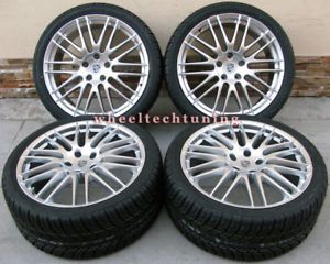 20" Porsche Cayenne GTS RS Spyder Style Wheel and Tire Package Wheels Rims