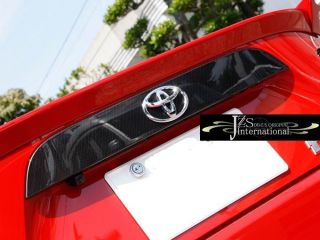 2012 2013 Toyota 86 ZN6 Scion Fr s Rear Trunk Gate Garnish Carbon Look JDM