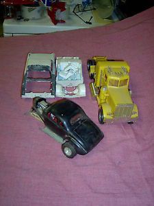 63 Ford Galaxie Peterbuilt Truck Ford Coupe Plastic Model Parts