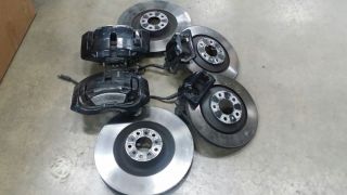 Bentley Continental GT Brake Calipers and Rotors Front and Rear Set