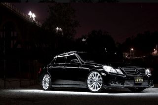 20" Mercedes Benz W212 E350 E550 Sedan MRR HR9 Concave Staggered Wheels Rims