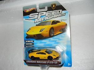 2009 Hot Wheels Speed Machines Lamborghini Murcielago LP 670 4 SV New in Pack