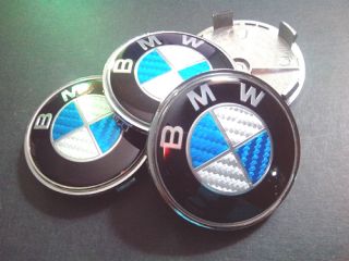 BMW Carbon Fiber Center Caps