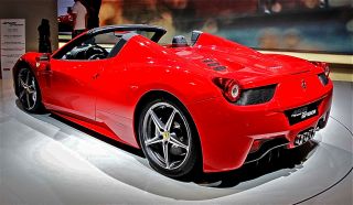 4 Genuine Factory Ferrari 458 Italia Forged 20 inch Diamond Cut Wheels Tires