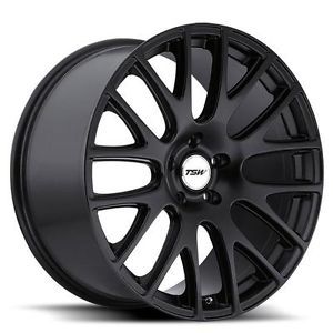 17 inch TSW Mugello Black Wheels Rims 5x4 5 Volvo C30 C70 S40 V40 S60 S80 V50