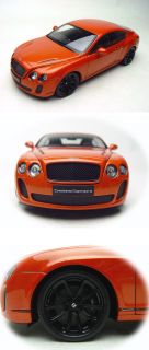 1 18 Welly FX Serie Bentley Continental Supersports 18038AH XW Orange FreeShip
