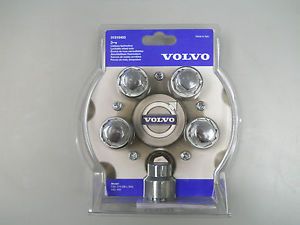 Genuine Volvo Wheel Lock Lug Nut Kit C70 C30 S40 V50 New