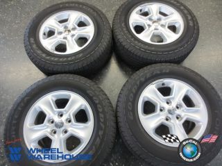 Four 2013 Jeep Grand Cherokee Factory 17 Wheels Tires Rims Goodyear
